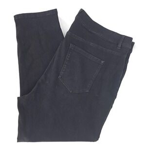 CURVE APPEAL Minimalist Jegging Women's 24W Black Stretch Skinny Pants Plus Size